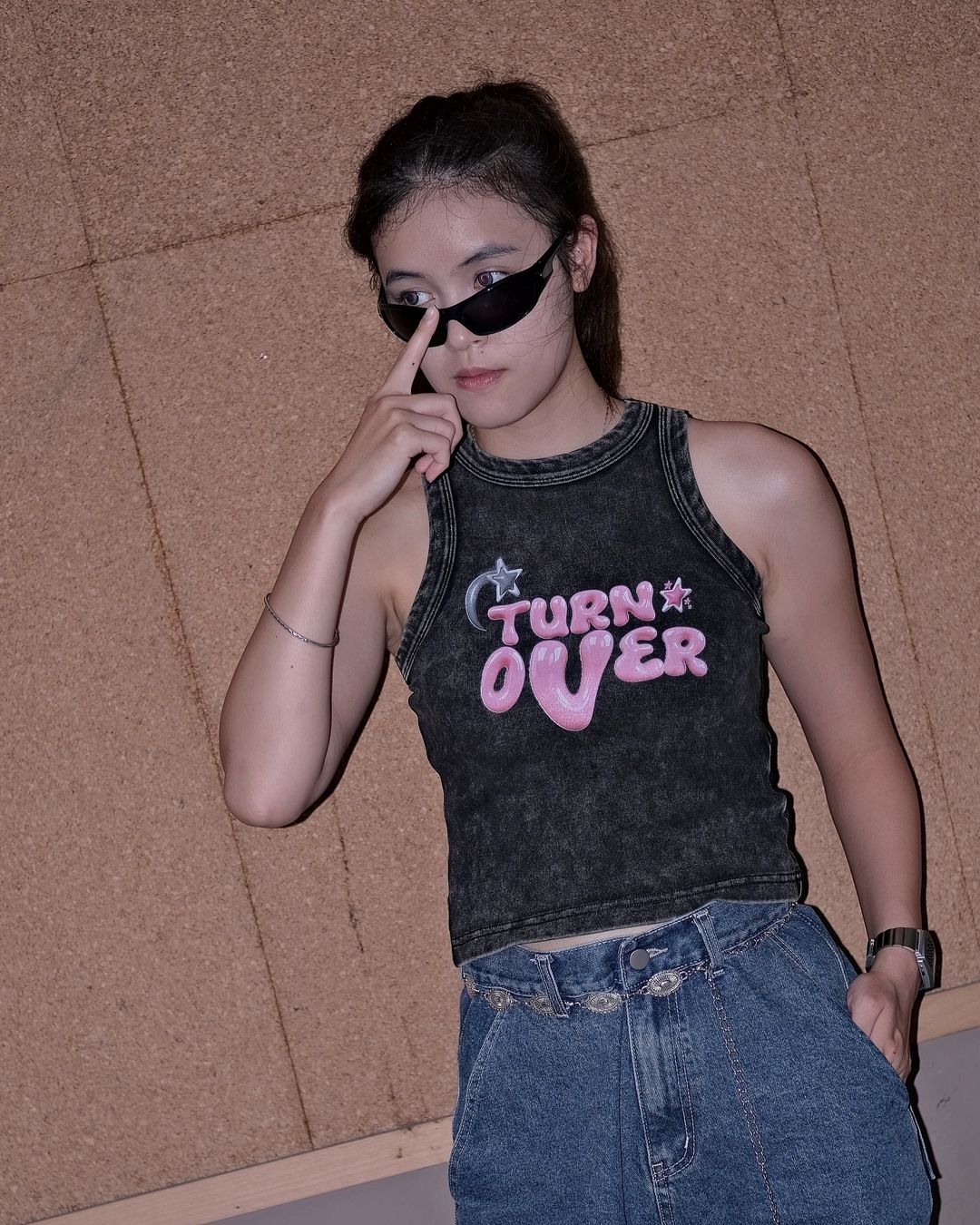 TURNOVER SUMMER TANK TOP
