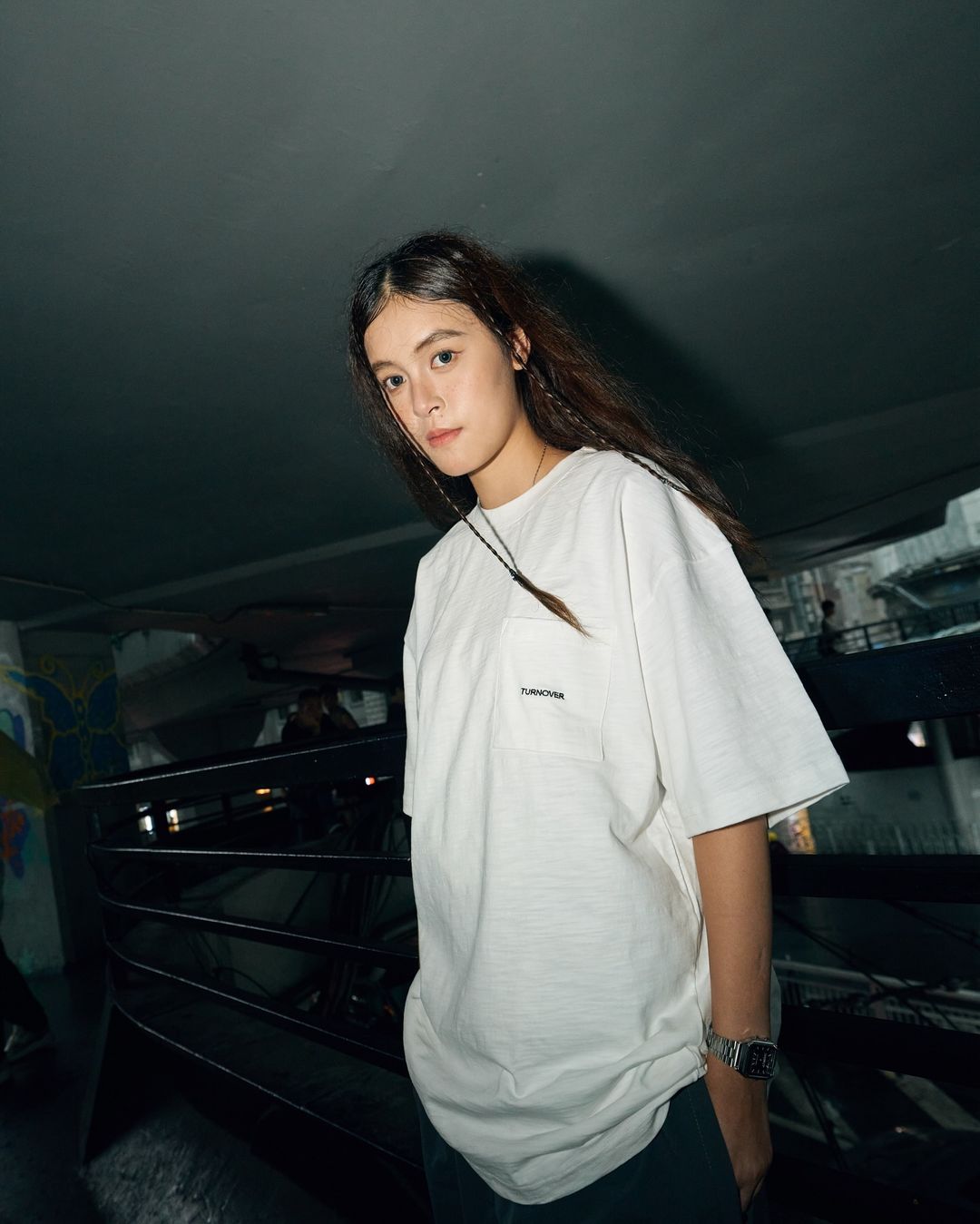 TURNOVER JERSEY COTTON T-SHIRT