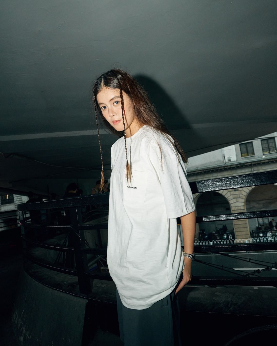 TURNOVER JERSEY COTTON T-SHIRT