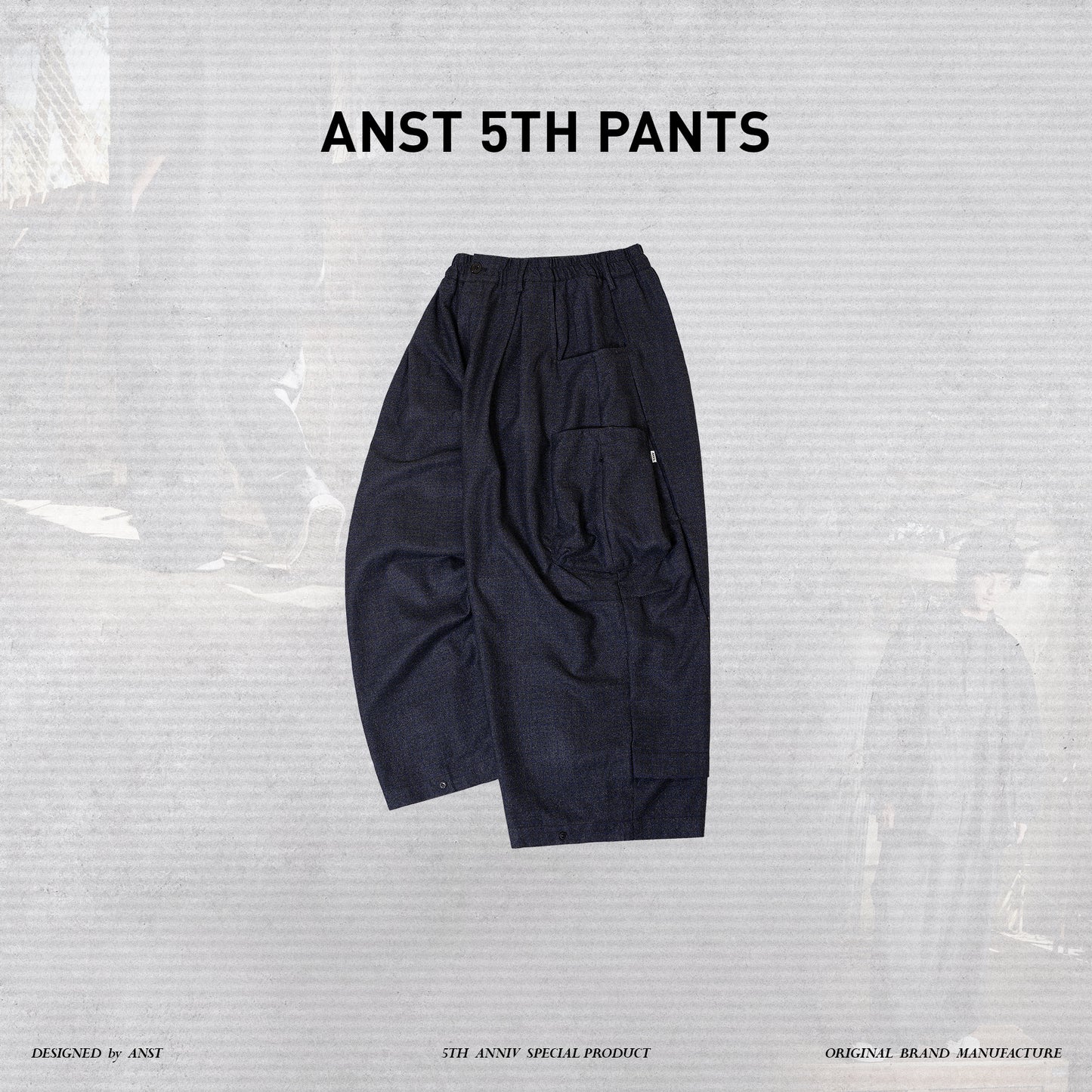 ANST "a5" 5th_Utility Pants/深灰 882424