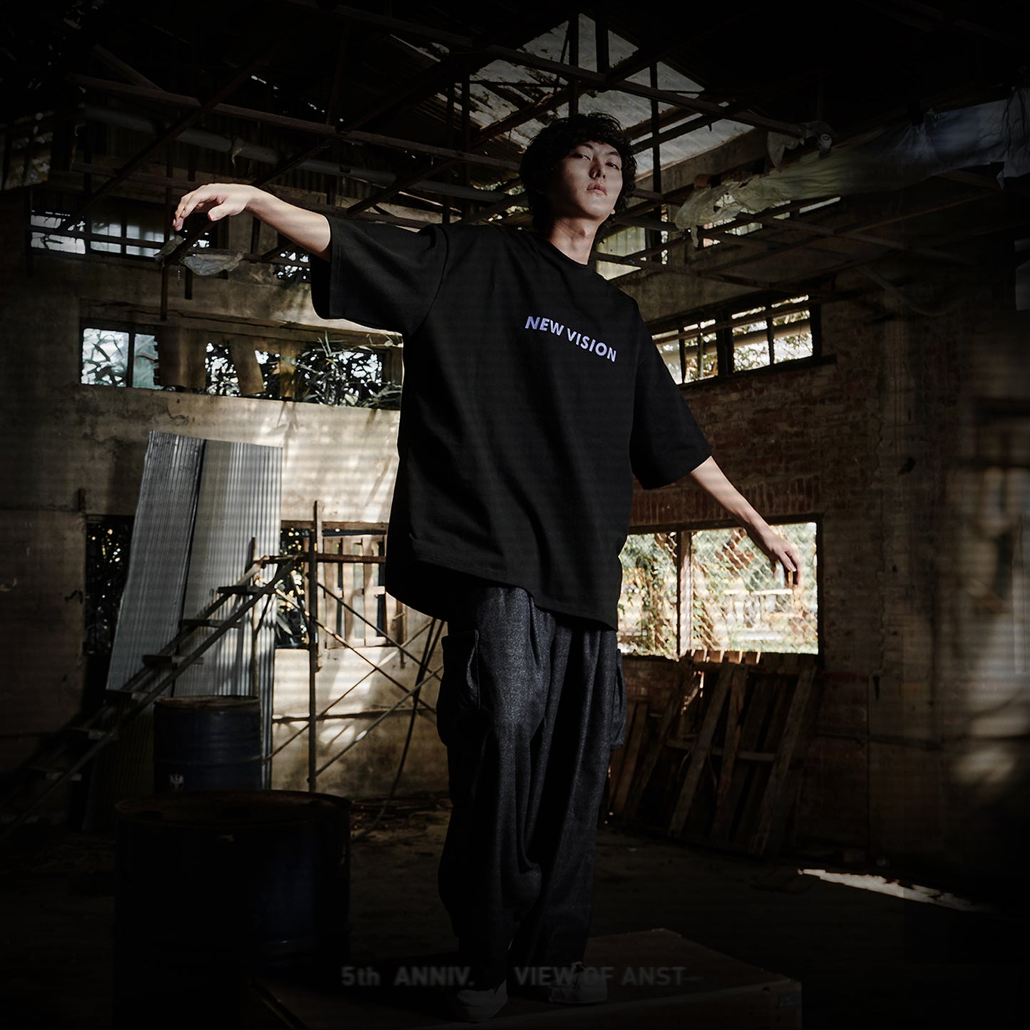ANST "a5" 5th_NEW VISION Tee/黑色