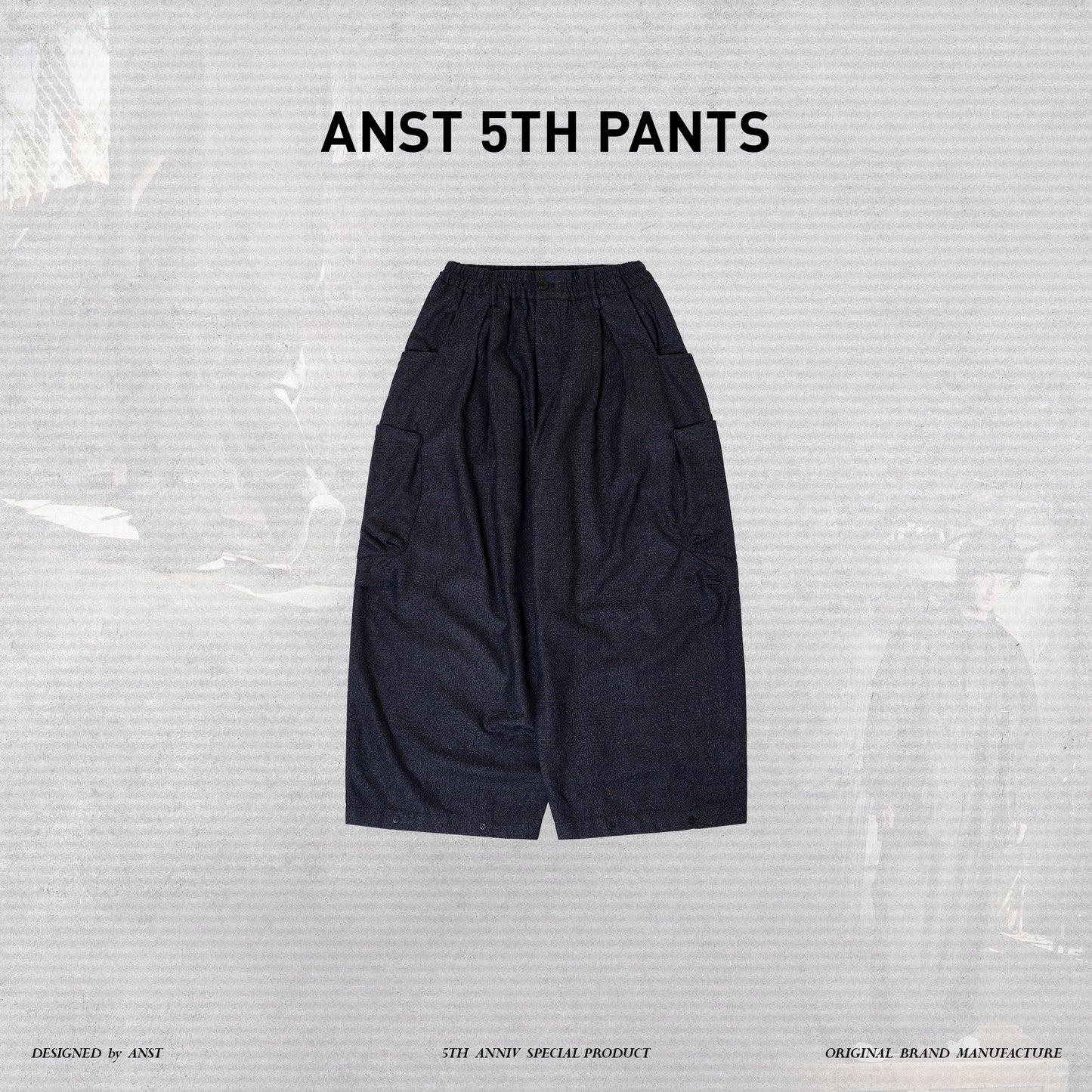 ANST "a5" 5th_Utility Pants/深灰 882424