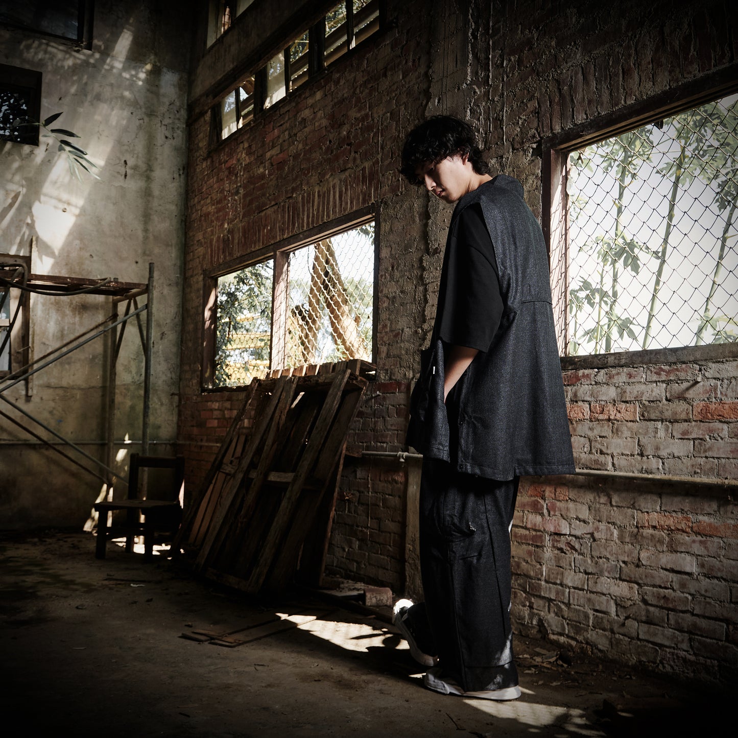 ANST "a5" 5th_Cardigan Vest/深灰 882425