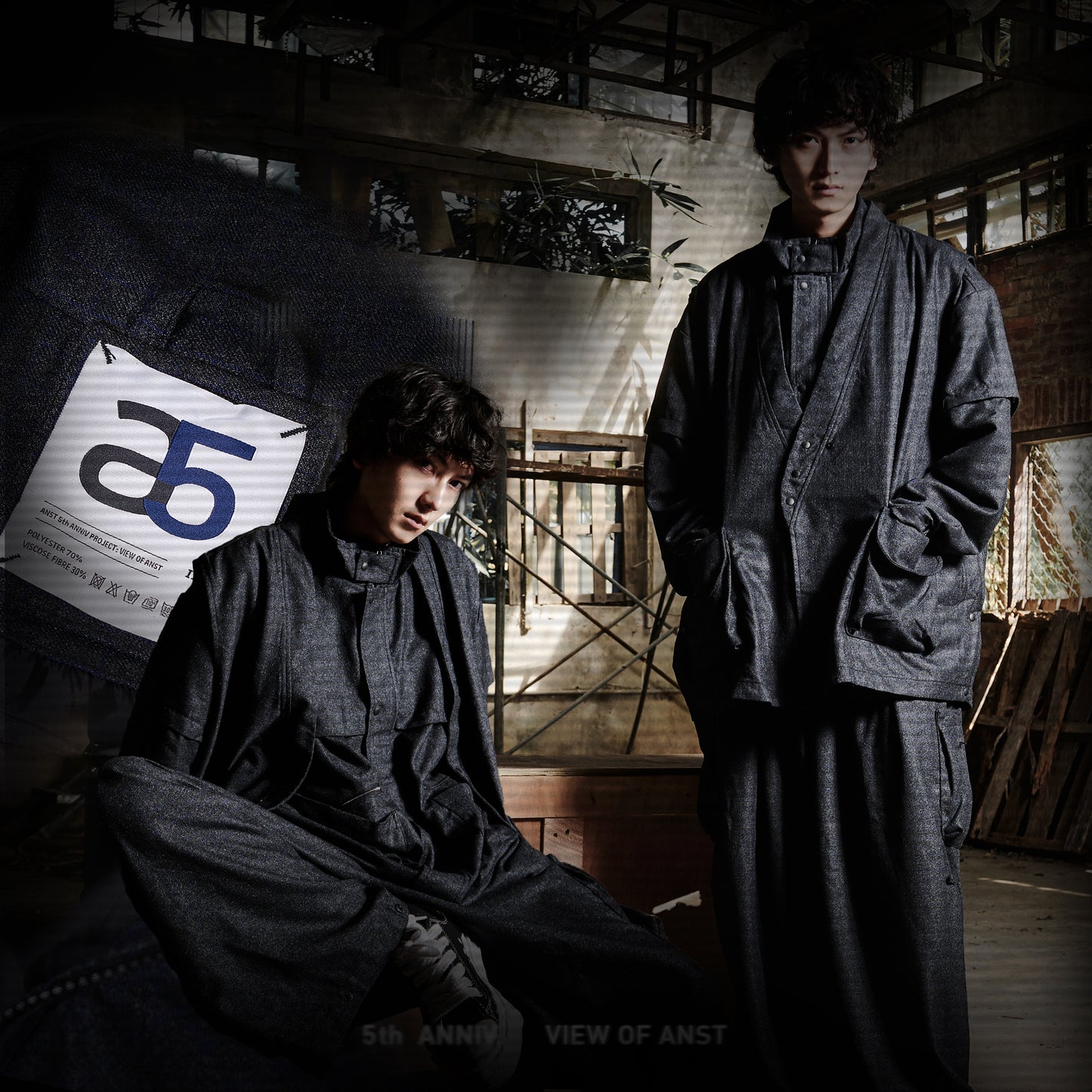 ANST "a5" 5th_Layers Jacket/深灰 882423