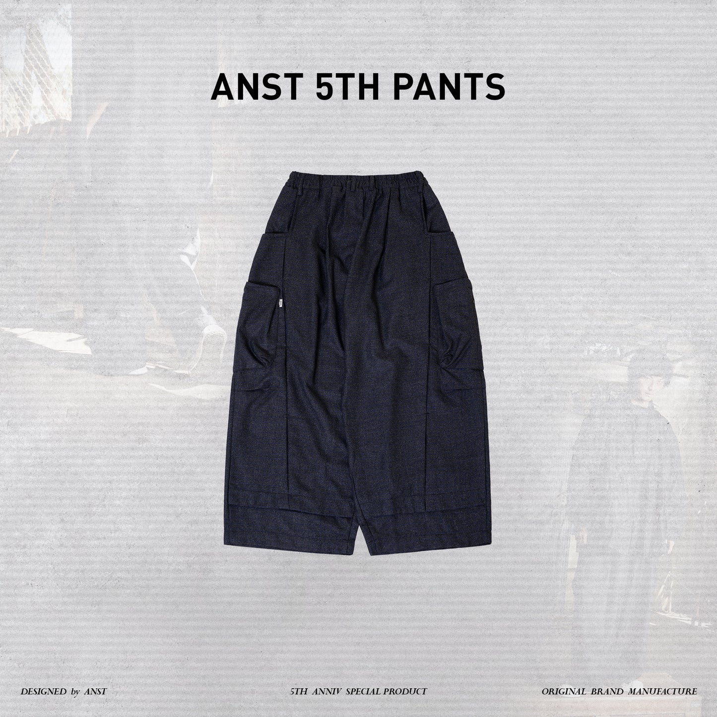 ANST "a5" 5th_Utility Pants/深灰 882424