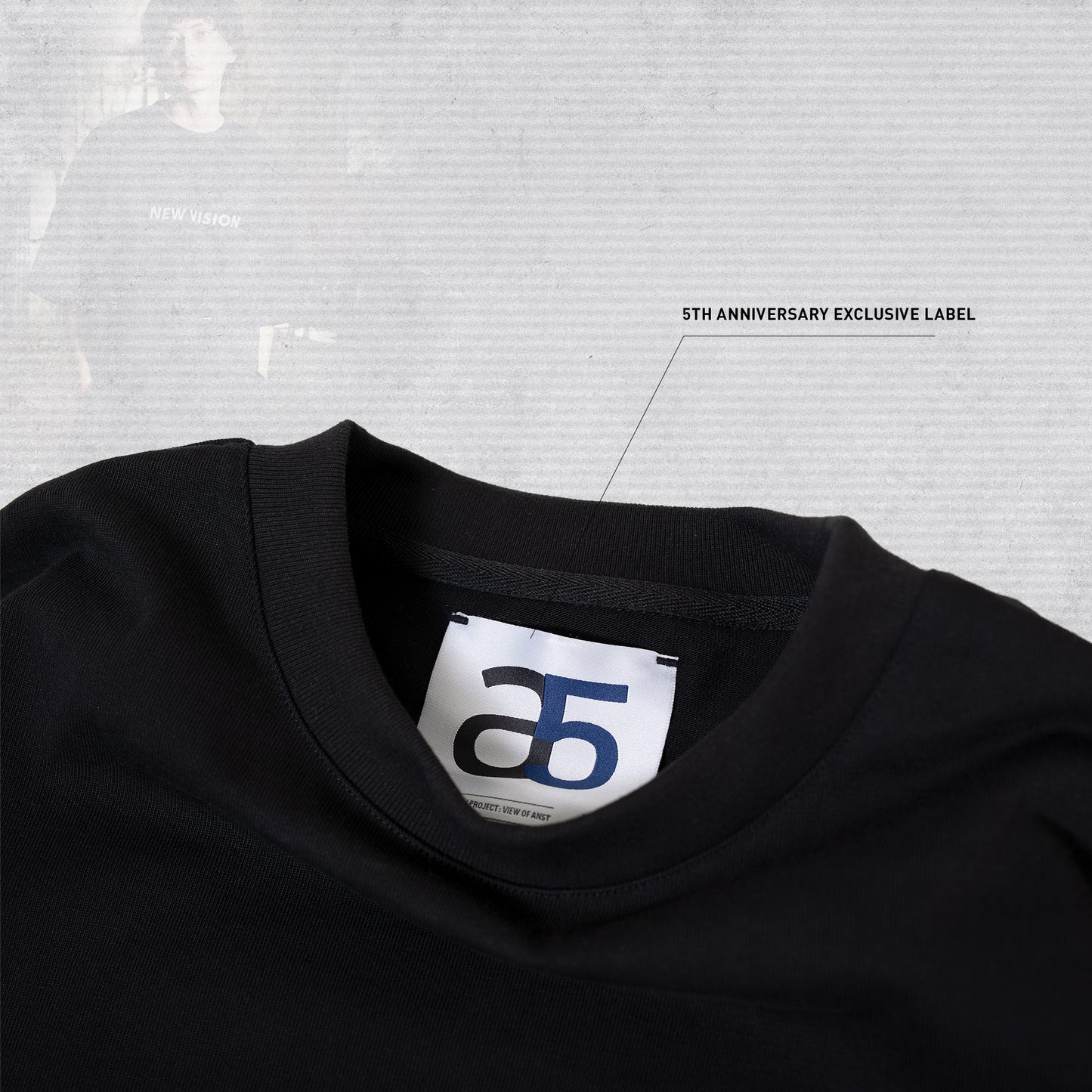ANST "a5" 5th_NEW VISION Tee/黑色