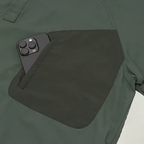 Half Snap Pullover Shirt