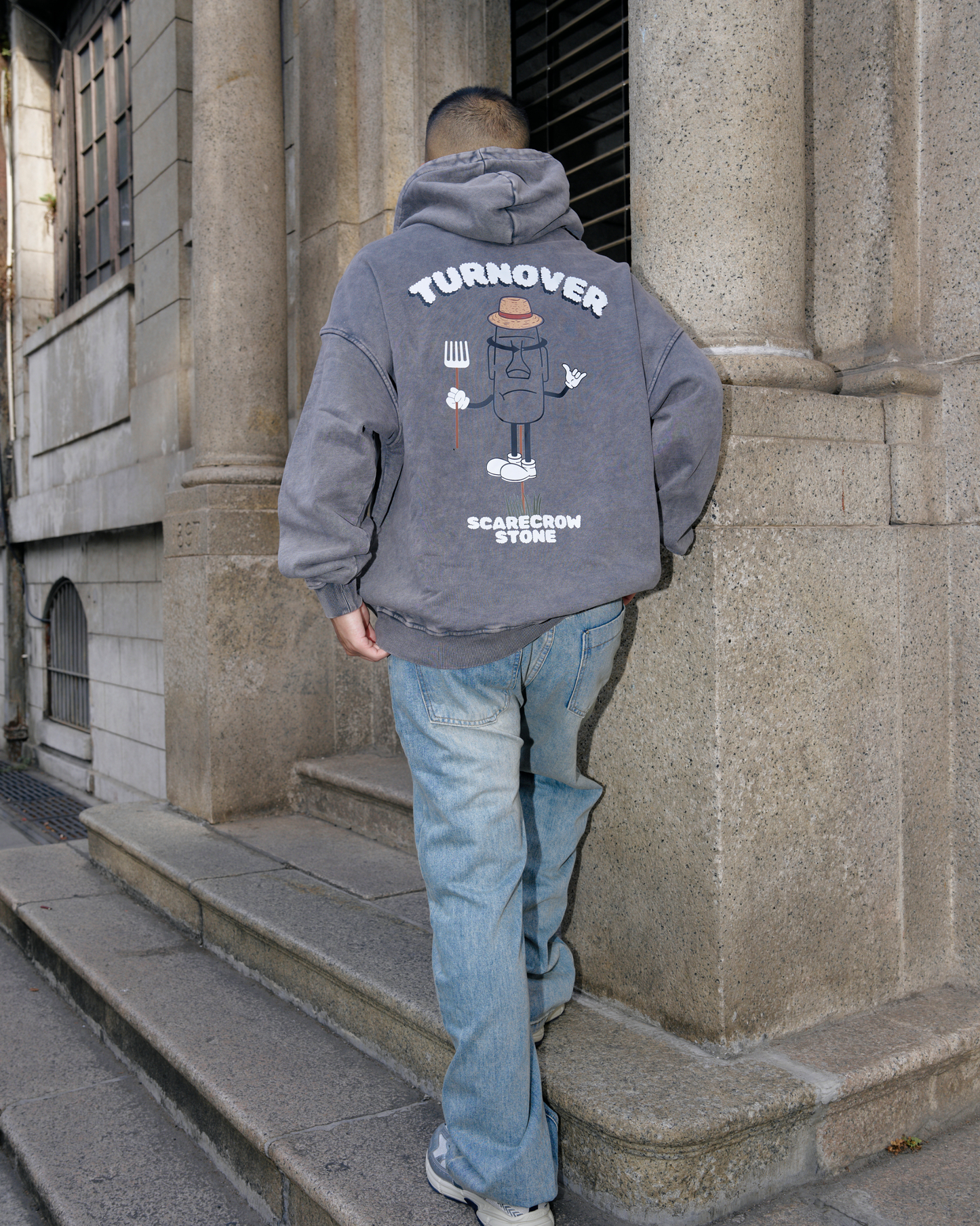 Turnover Scarecrow Stone Hoodie