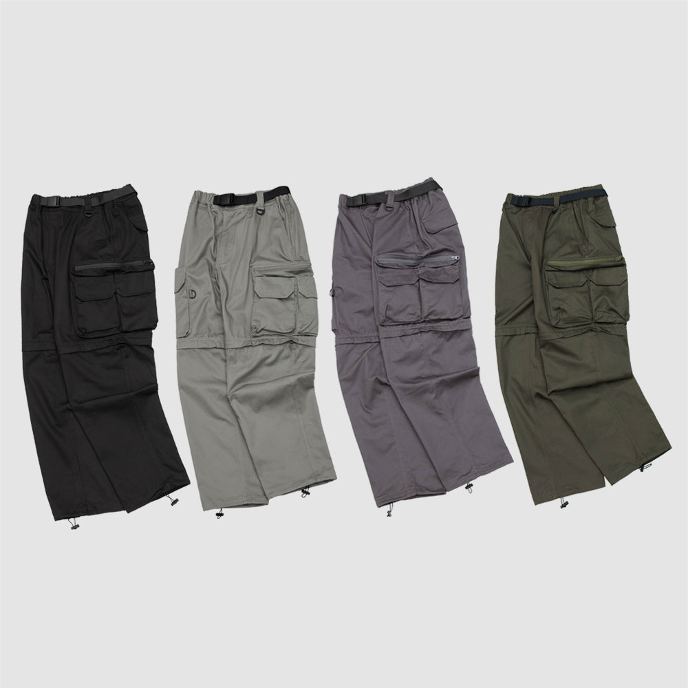 【QUEST】CONVERT CARGO PANTS - 可拆式工裝褲
