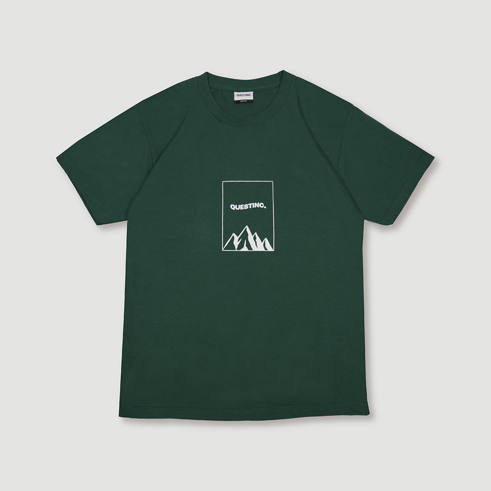 【QUEST】現貨 QUEST OUTLINE MOUNTAIN TEE 圖案 短袖 上衣
