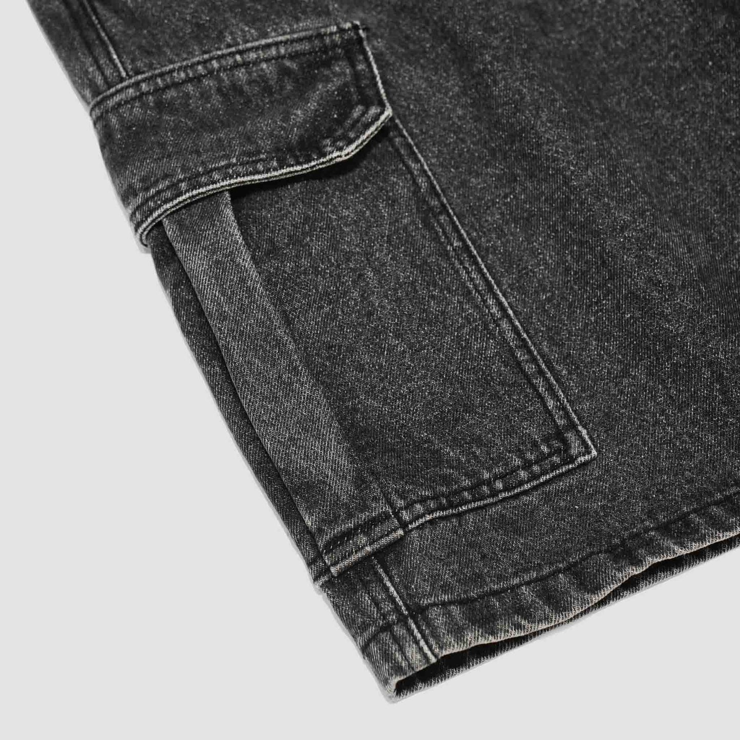 QUEST Denim Pocket Shorts 五分口袋牛仔短褲