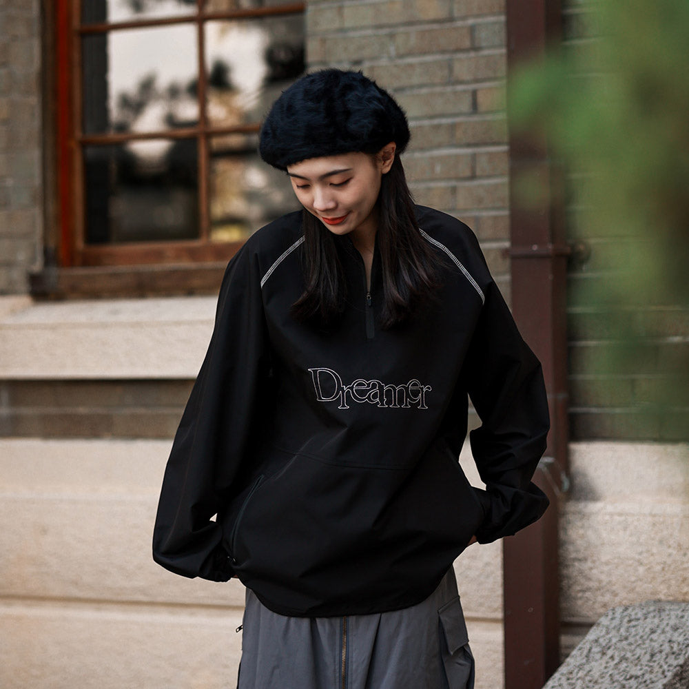 QUEST PULLOVER JACKET 半拉鍊防潑水夾克