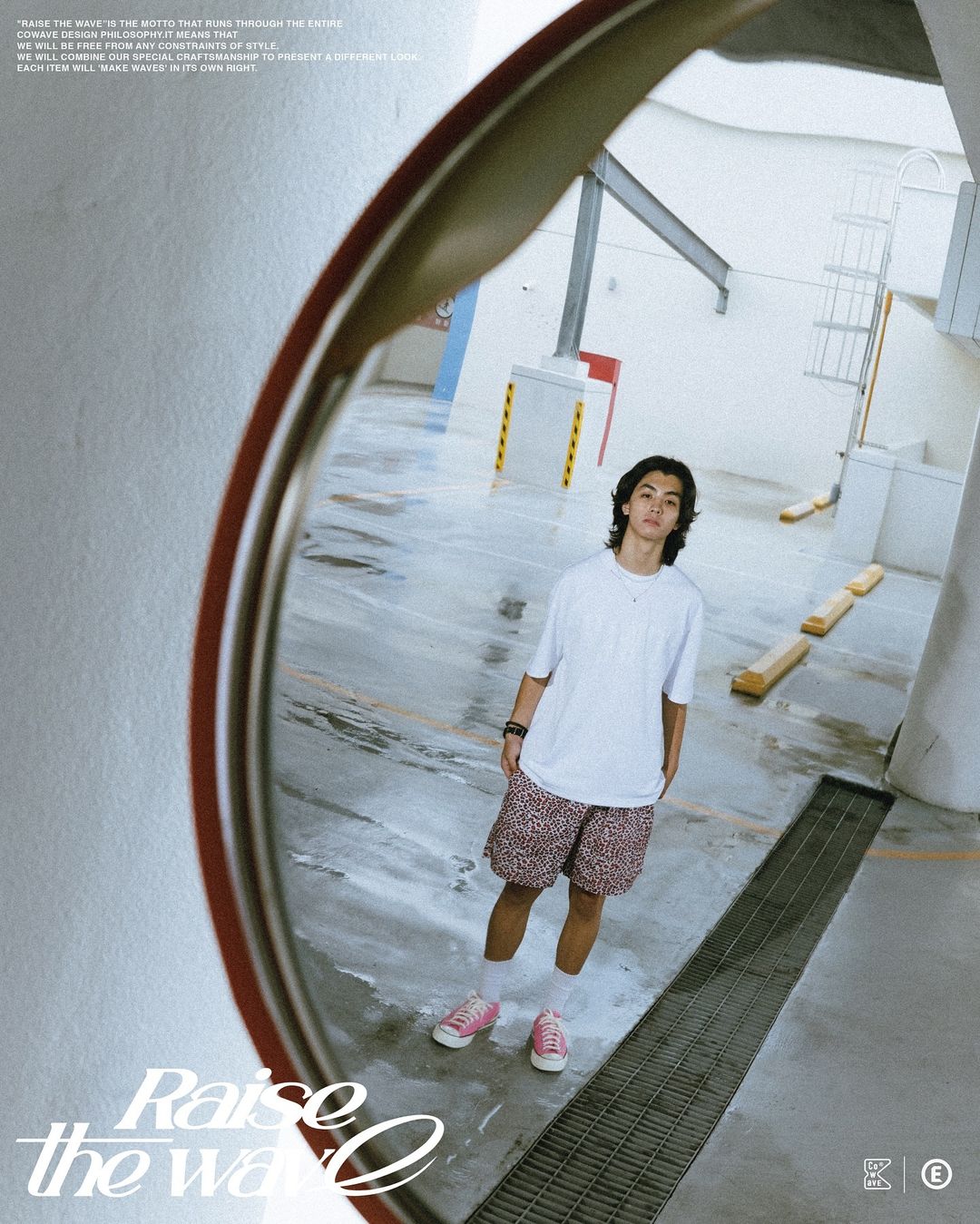 COWAVE 2024 Spring & Summer Leopard print shorts