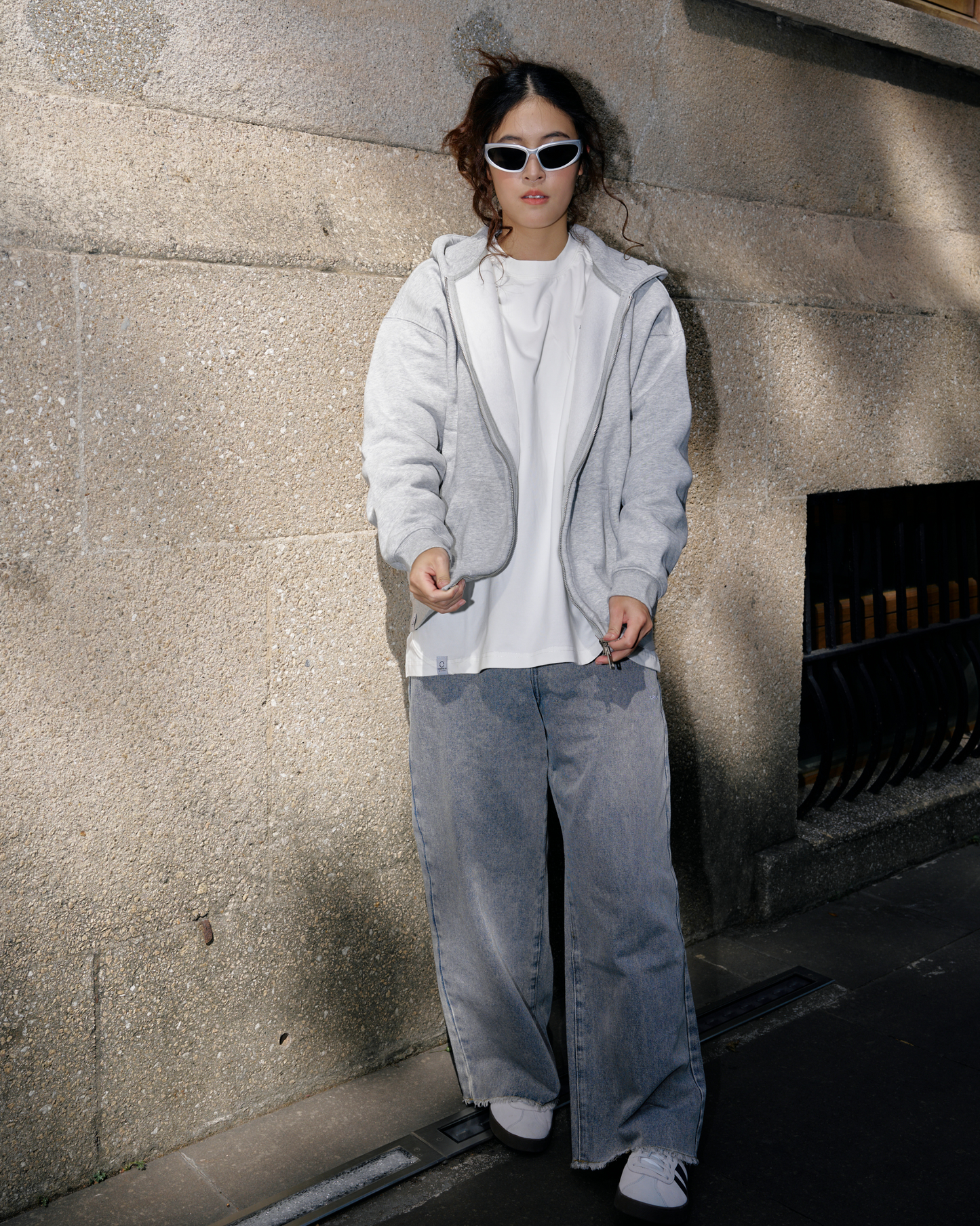 TURNOVER HOODED COTTON JACKET IN 3 COLORS