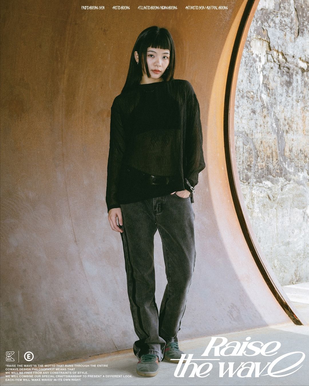 COWAVE 24SS Patch Denim Jeans