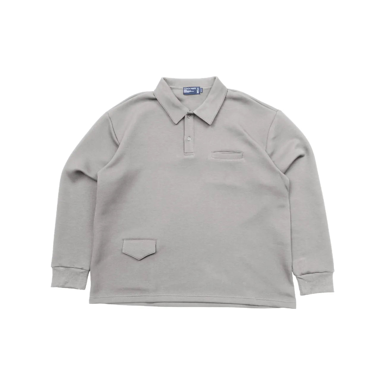 SIMON MADE TL-2325 OVERSIZE 多口袋 太空棉 POLO衫