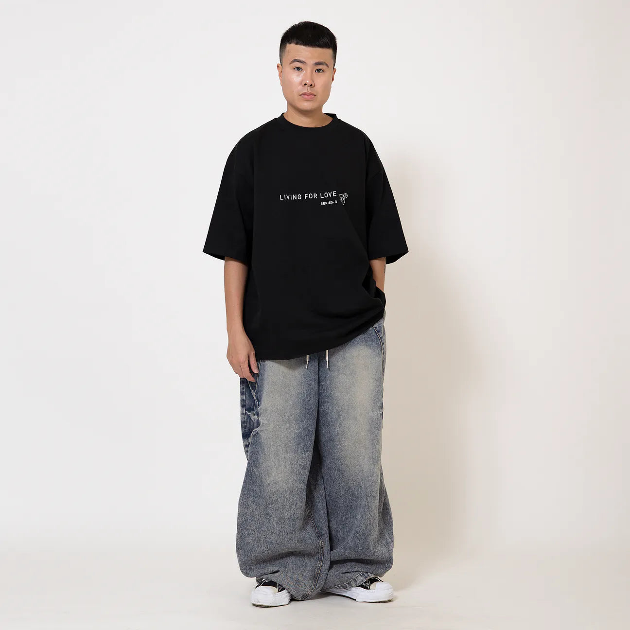 ANST LIVING for LOVE TEE/黑色 AD17.R 882432