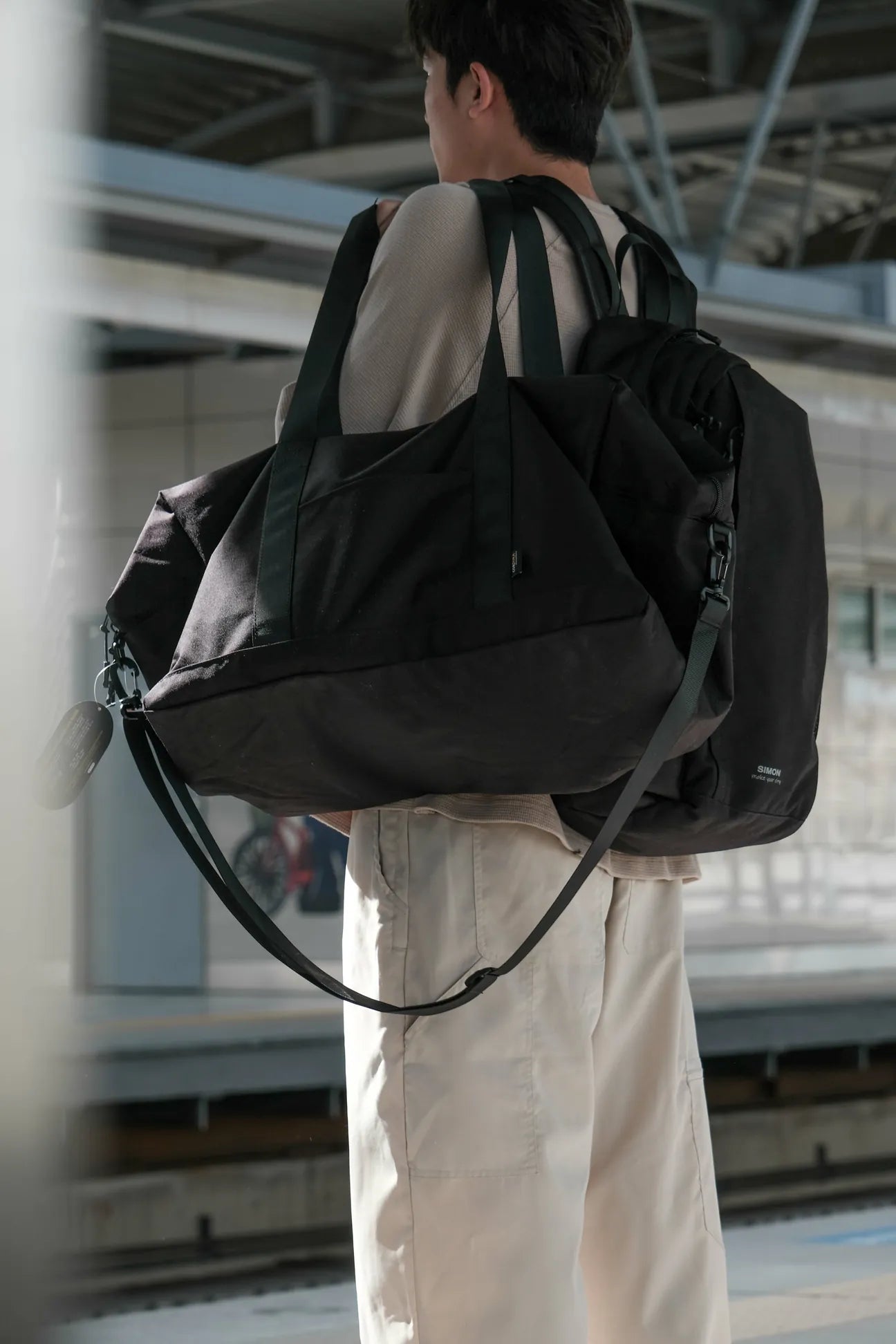 SIMON MADE BA-2407 Cordura 300D 杜邦面料 抗撕裂 旅行包