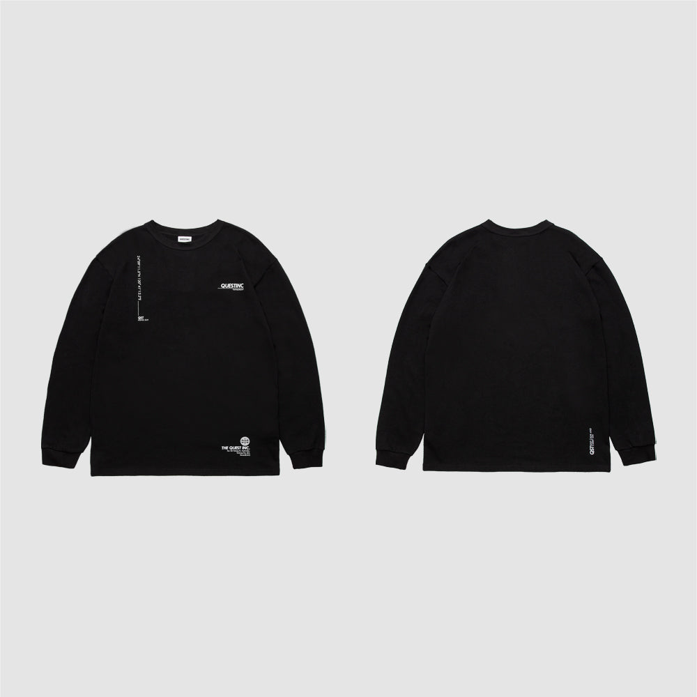 【QUEST】GPS LS TEE - 座標薄長TEE
