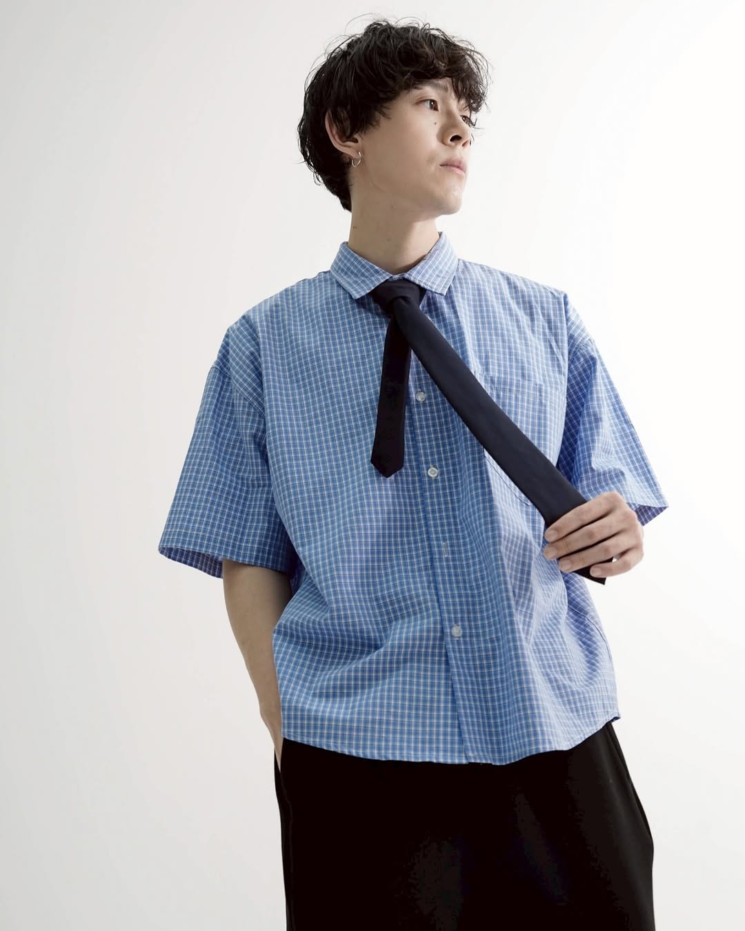 台灣品牌 QUEST S/S PLAID SHIRTS