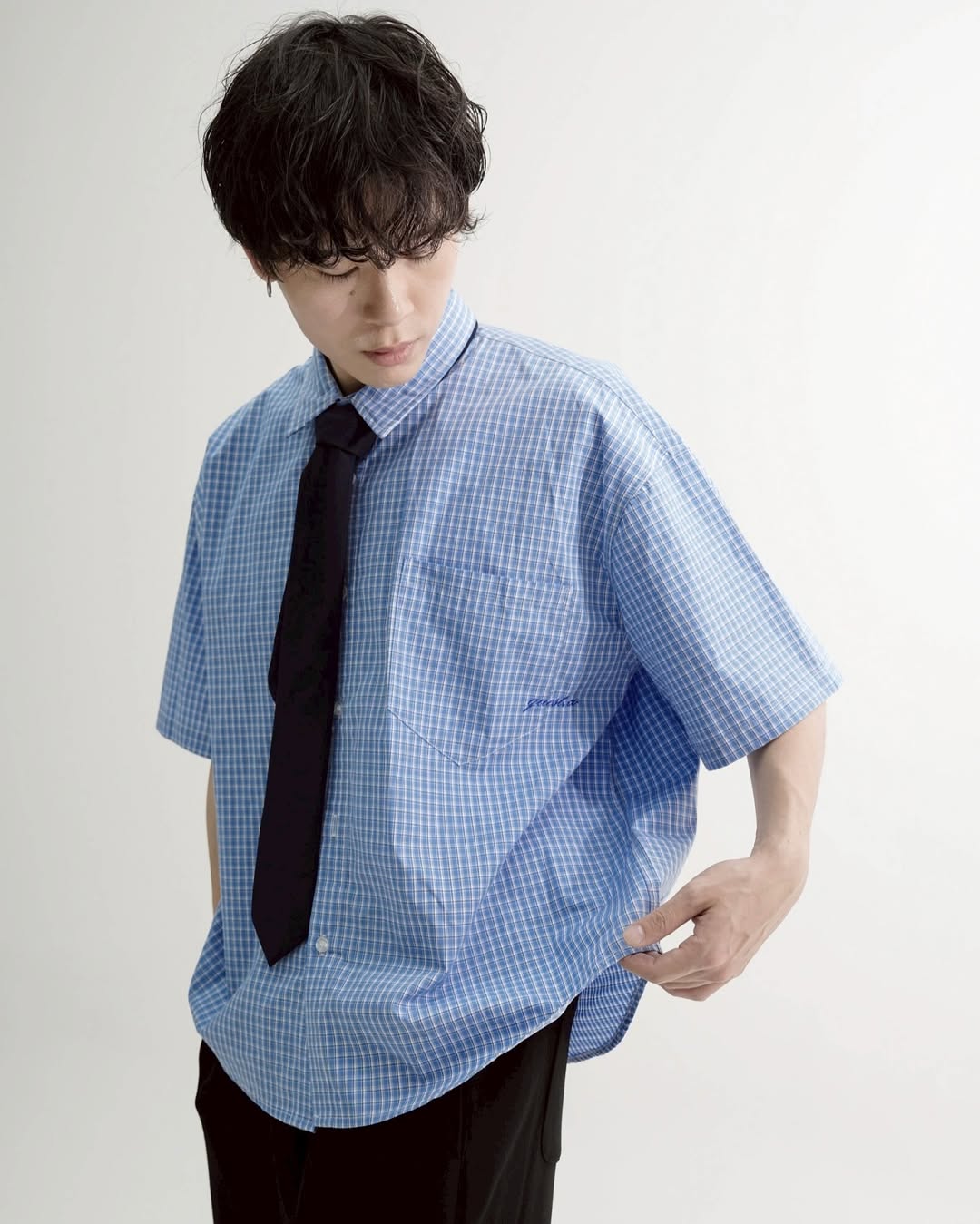 台灣品牌 QUEST S/S PLAID SHIRTS