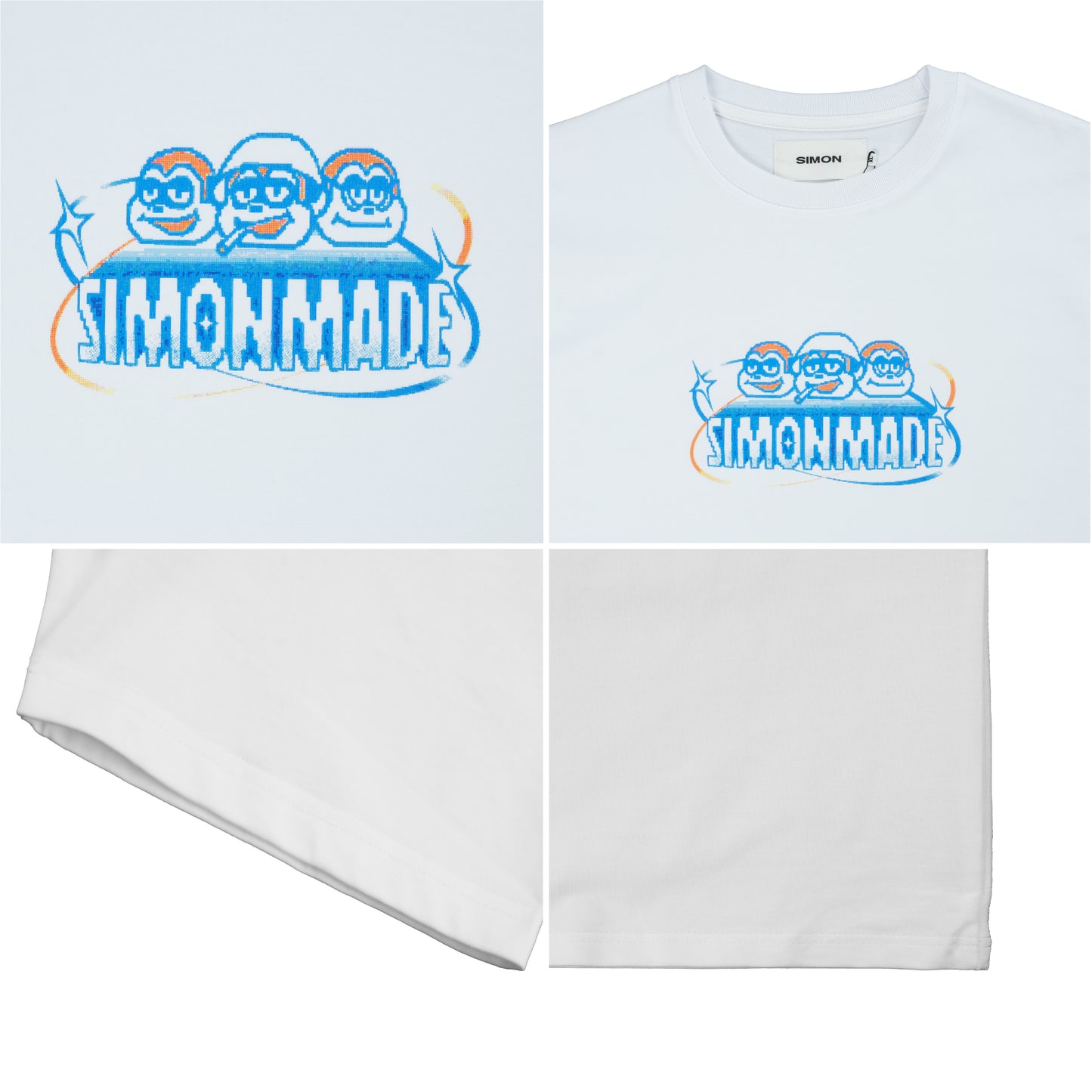 SIMON MADE MK-0402 SIMON FRIEND Y2K 電玩 短T