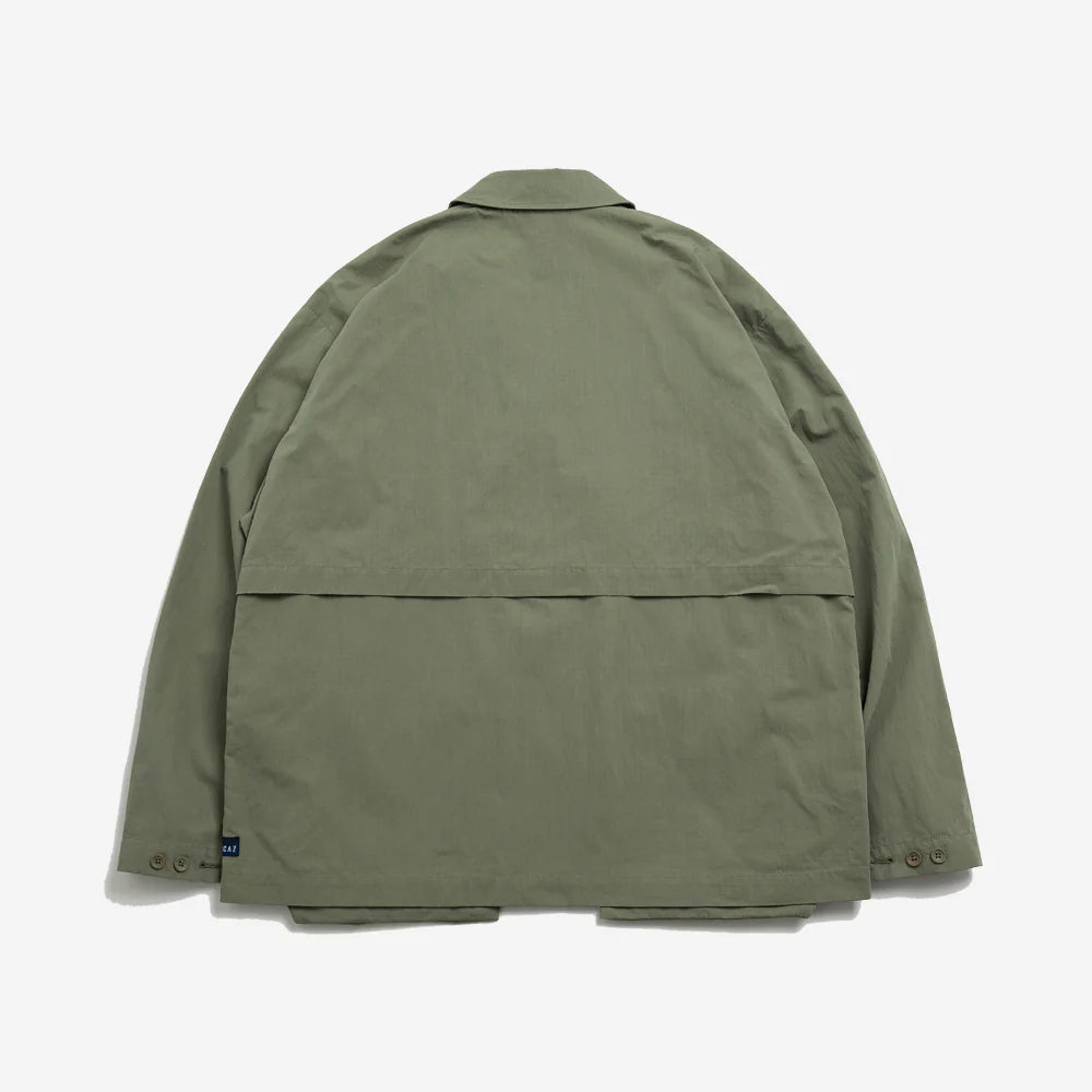 TMCAZ - Deformation Layer Multi-pocket Jacket - C41 / Foggy Green