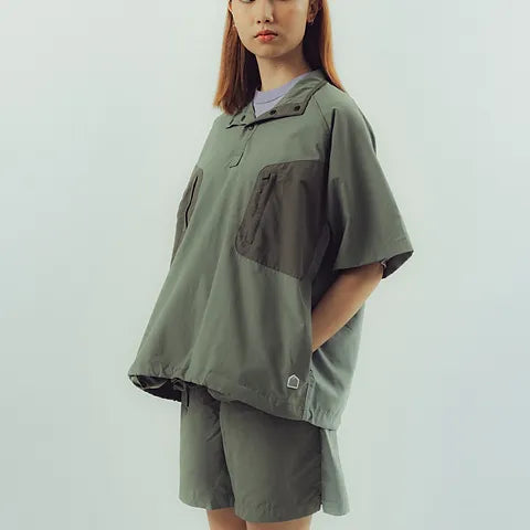 Half Snap Pullover Shirt
