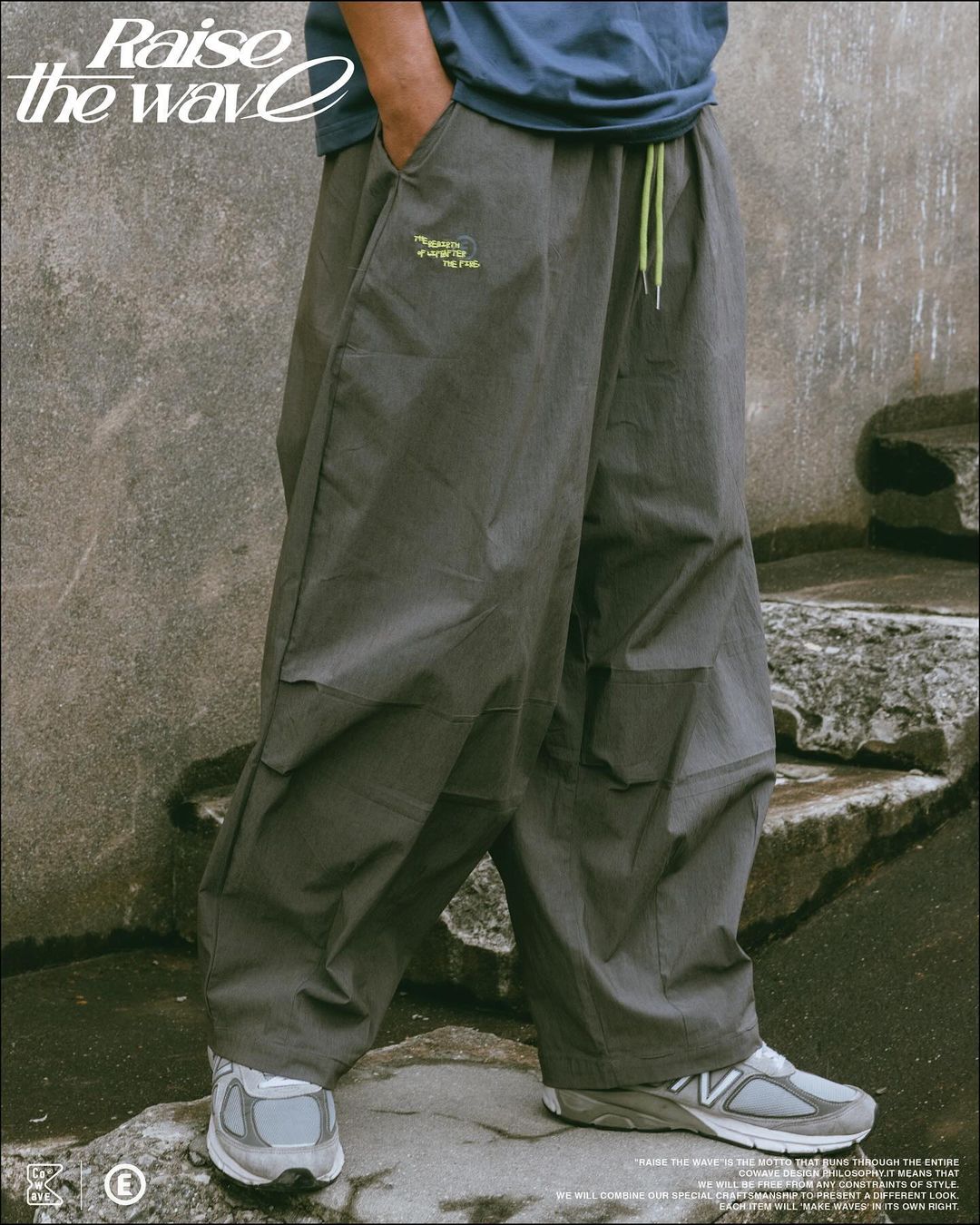 Cowave.tw 24SS Parachute Balloon Pants
