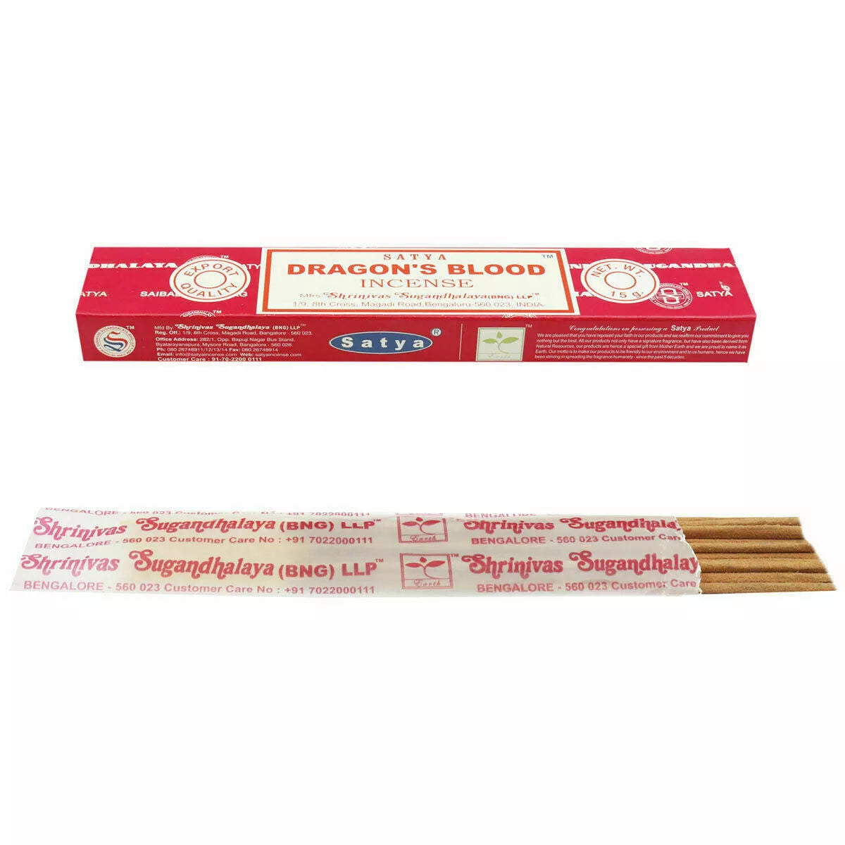 【全球最暢銷的線香】SATYA SAI BABA 賽巴巴 Nag Champa 龍血 王的香氣 印度 線香 (15g)