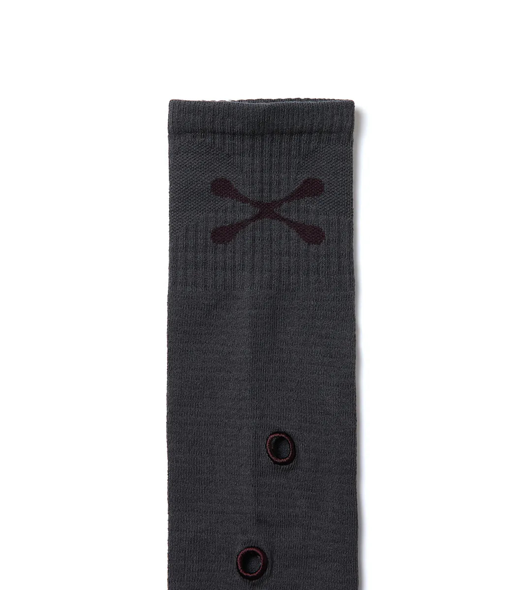 Eyelet knee socks