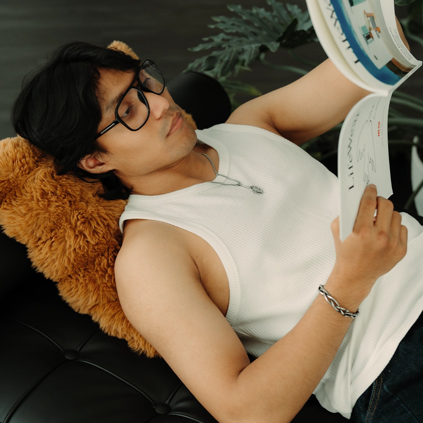 A.A Daily Rib Tank White