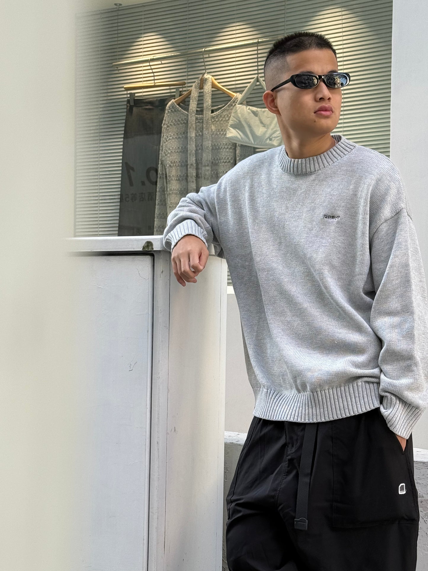 TURNOVER HEAVYWEIGHT KNIT