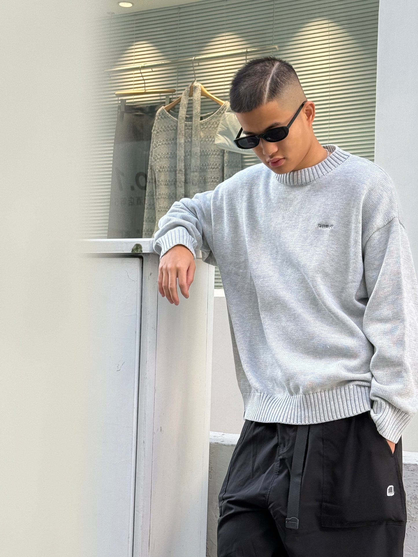TURNOVER HEAVYWEIGHT KNIT