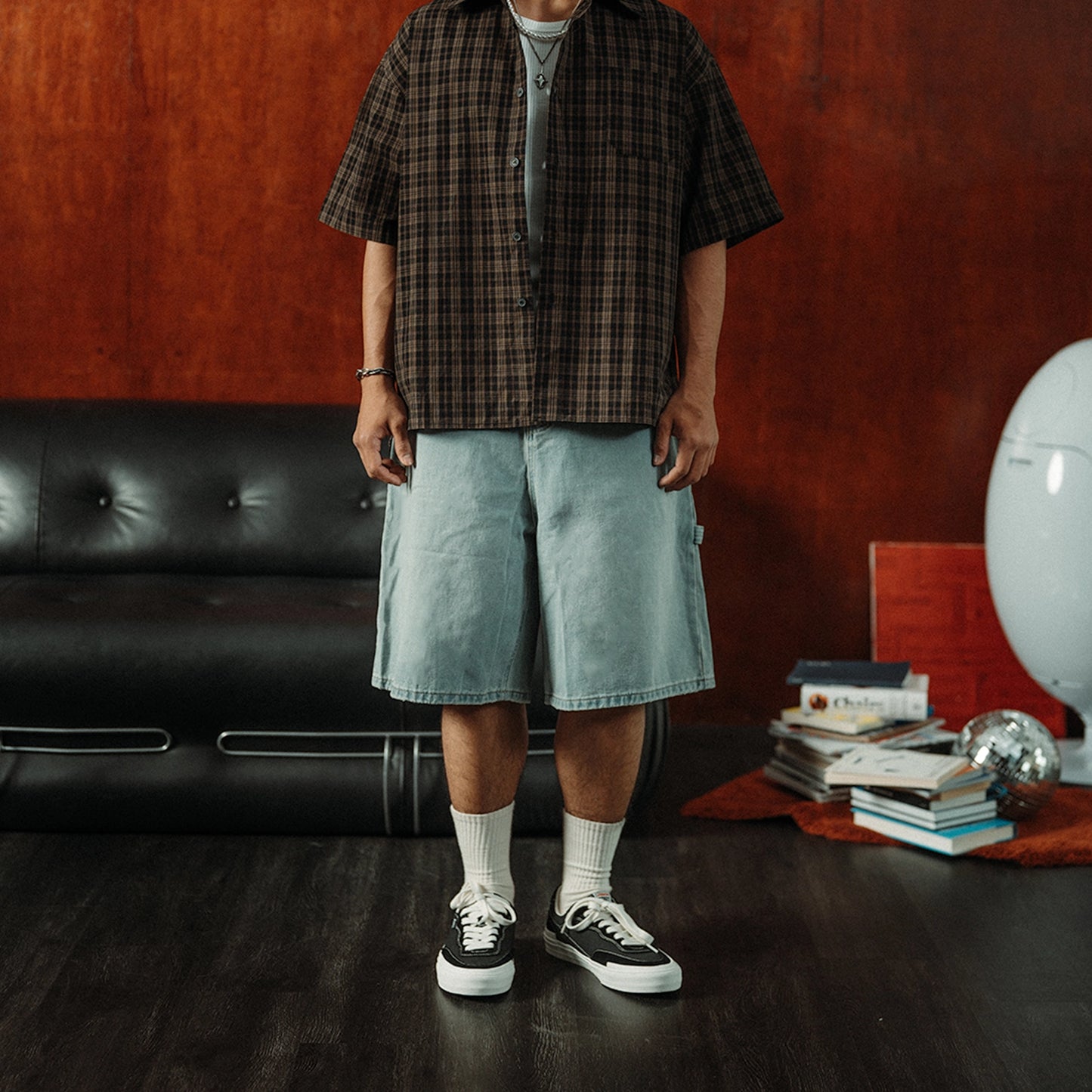 A.A Carpenter Denim Shorts