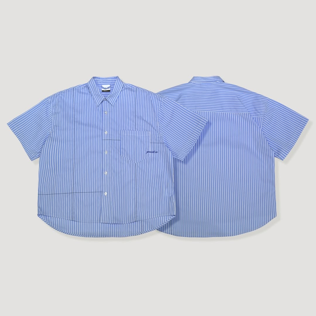 台灣品牌 QUEST Rhythm Stripe Shirt 條紋襯衫