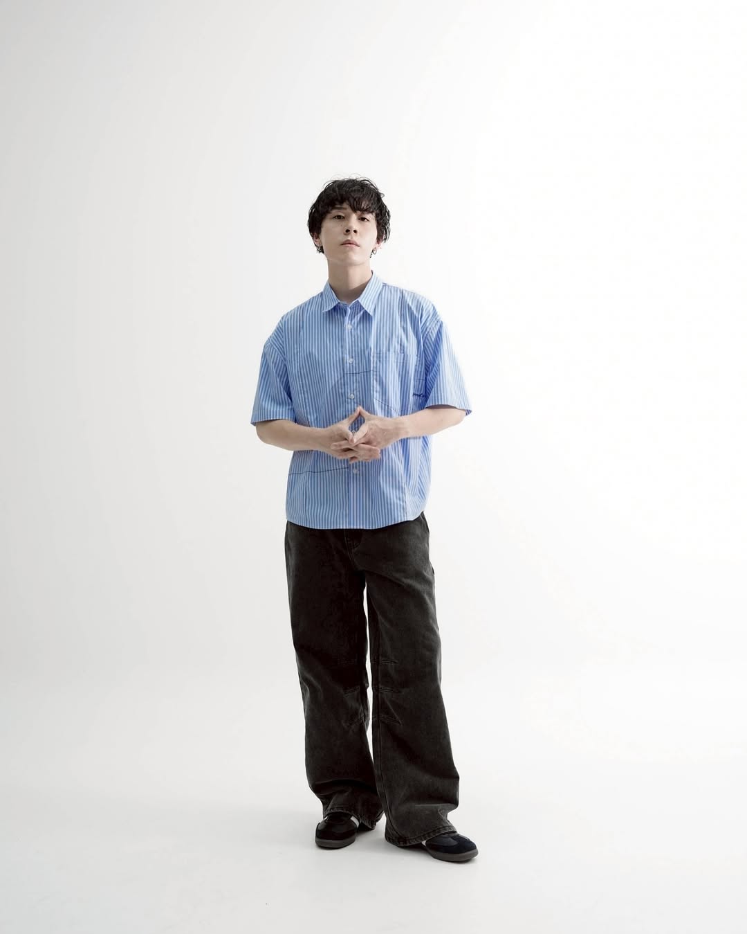 台灣品牌 QUEST Rhythm Stripe Shirt 條紋襯衫