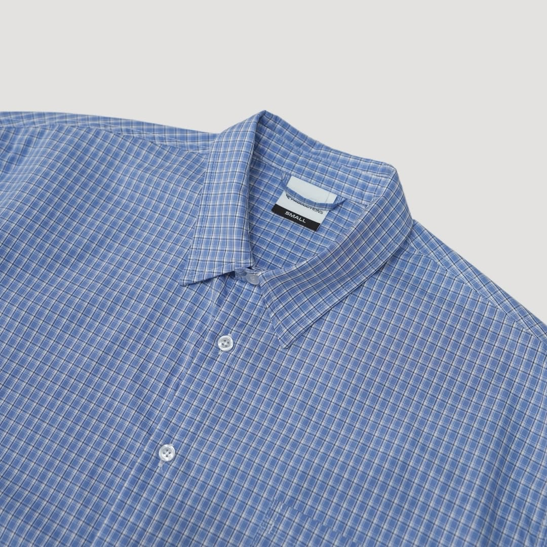 台灣品牌 QUEST S/S PLAID SHIRTS