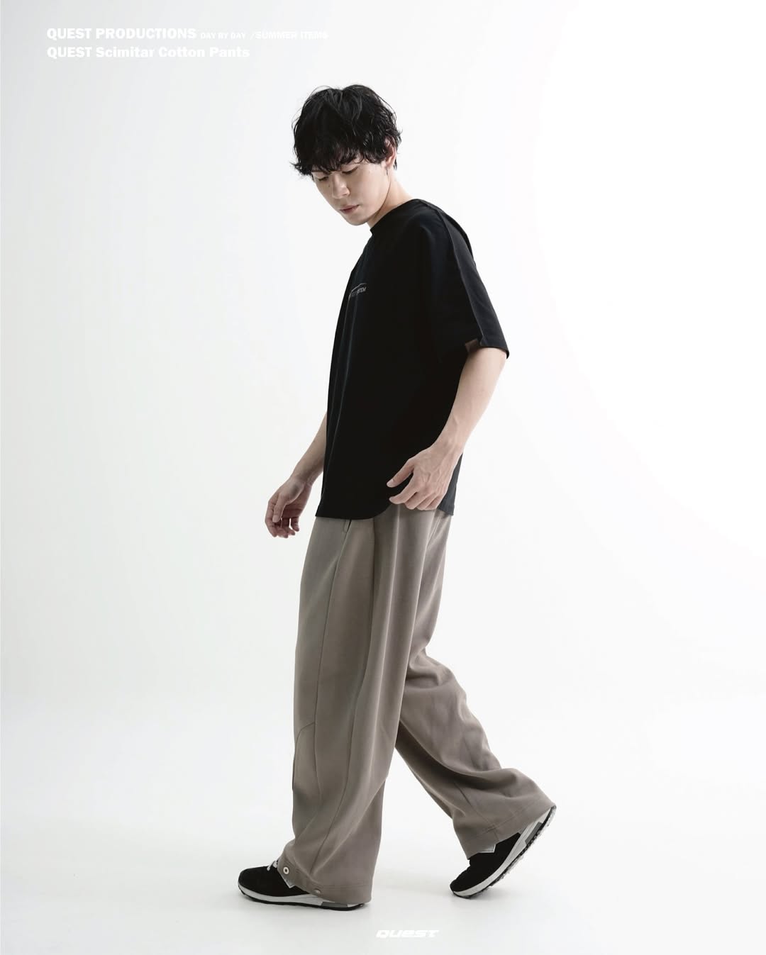 QUEST Scimitar Cotton Pants運動彎刀褲