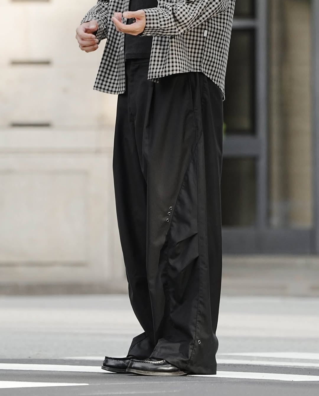 QUEST Rivet Suit Pants 剪裁西裝褲