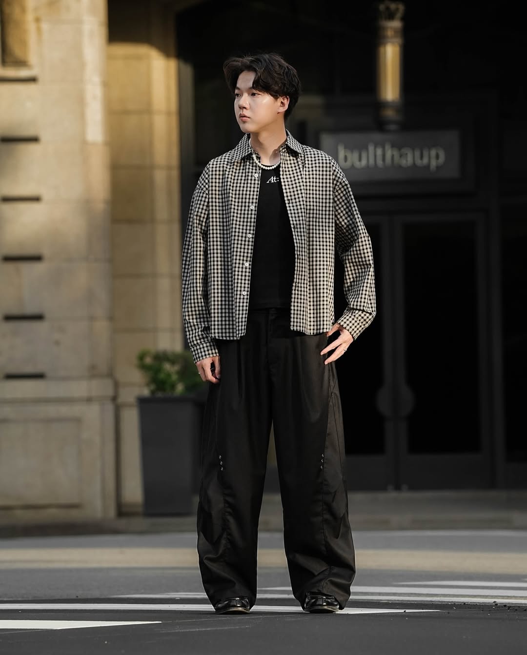 QUEST Rivet Suit Pants 剪裁西裝褲