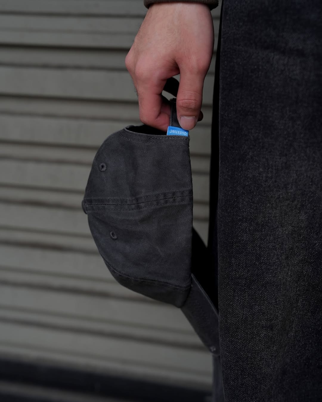 QUEST EXTREME WASH DESTROYED CAP 破壞水洗老帽 灰
