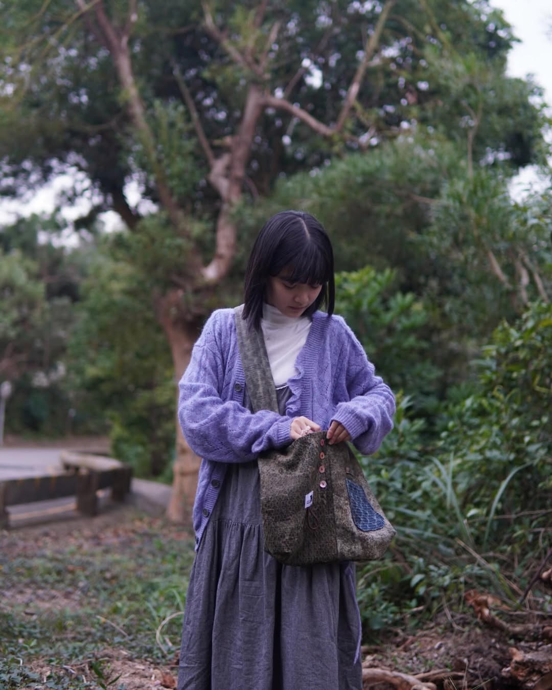 loyanstreetvendor x turnover SHOULD BAG 斜挎包