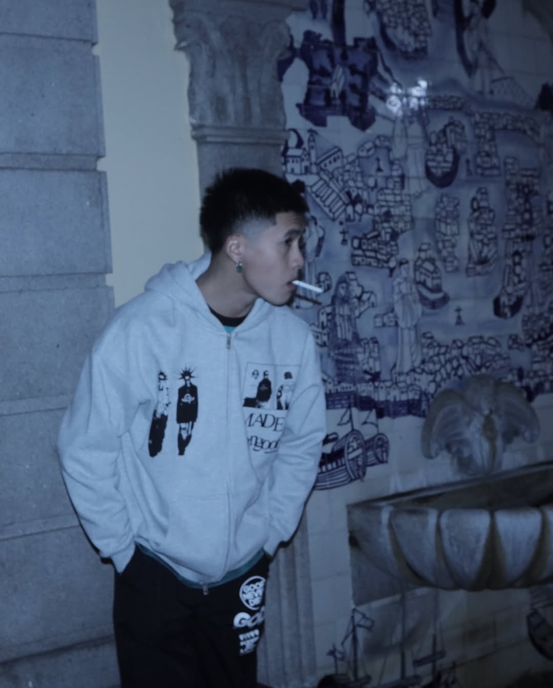 goofopdesk® + turnover® =turngoof ZIP JACKET