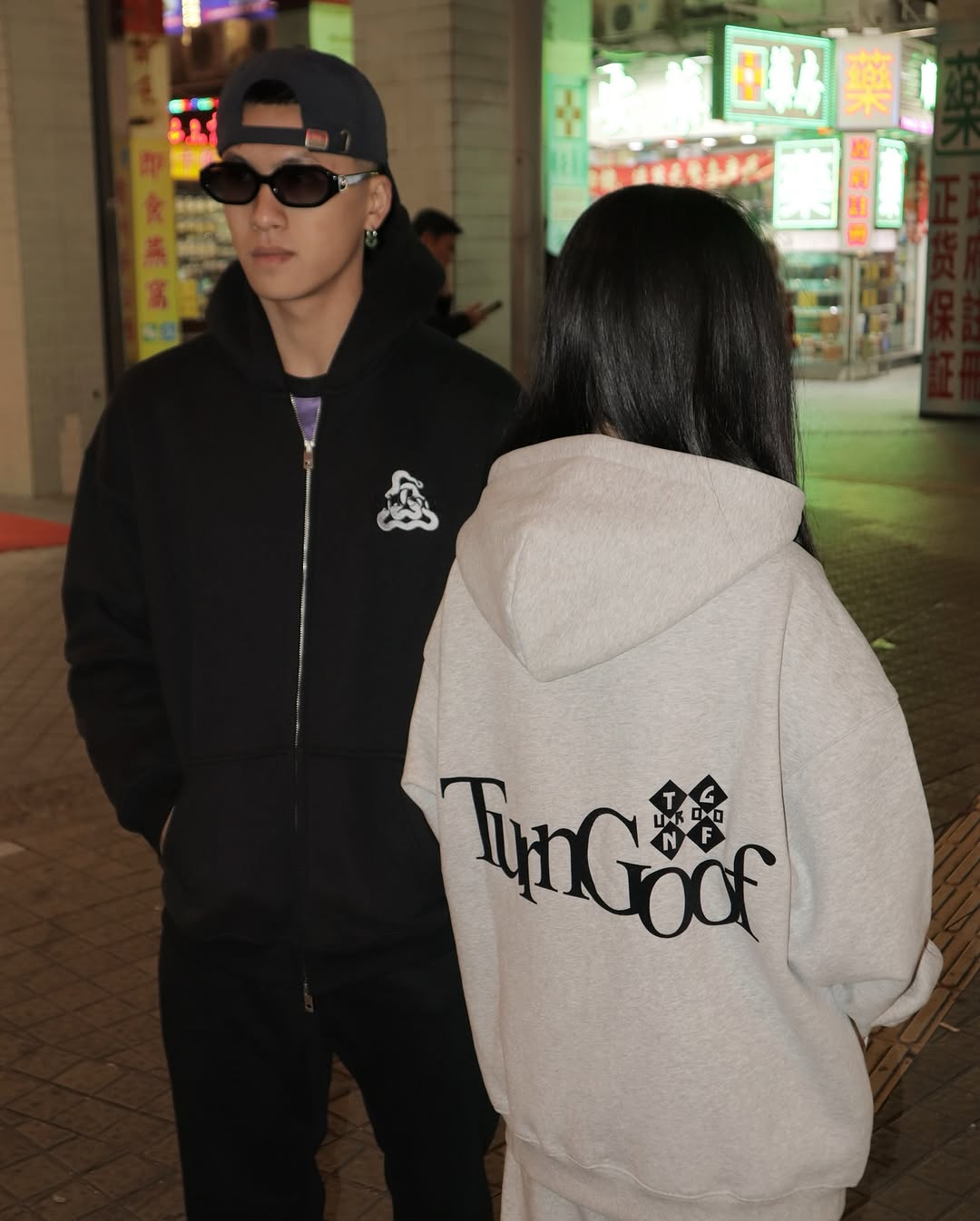 goofopdesk® + turnover® =turngoof ZIP JACKET