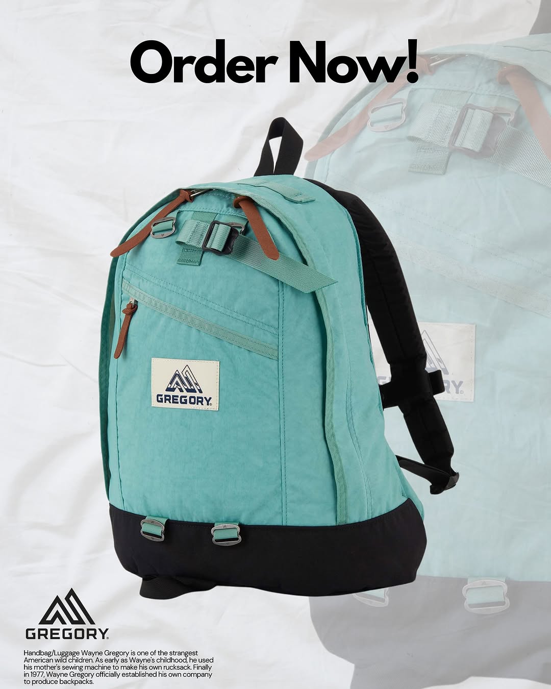 GREGORY CLASSIC DAY OCEAN GREEN 18L / 26L