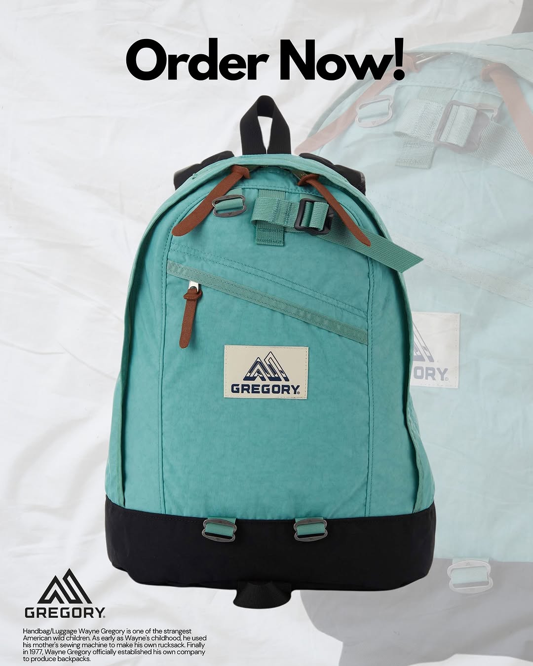 GREGORY CLASSIC DAY OCEAN GREEN 18L / 26L