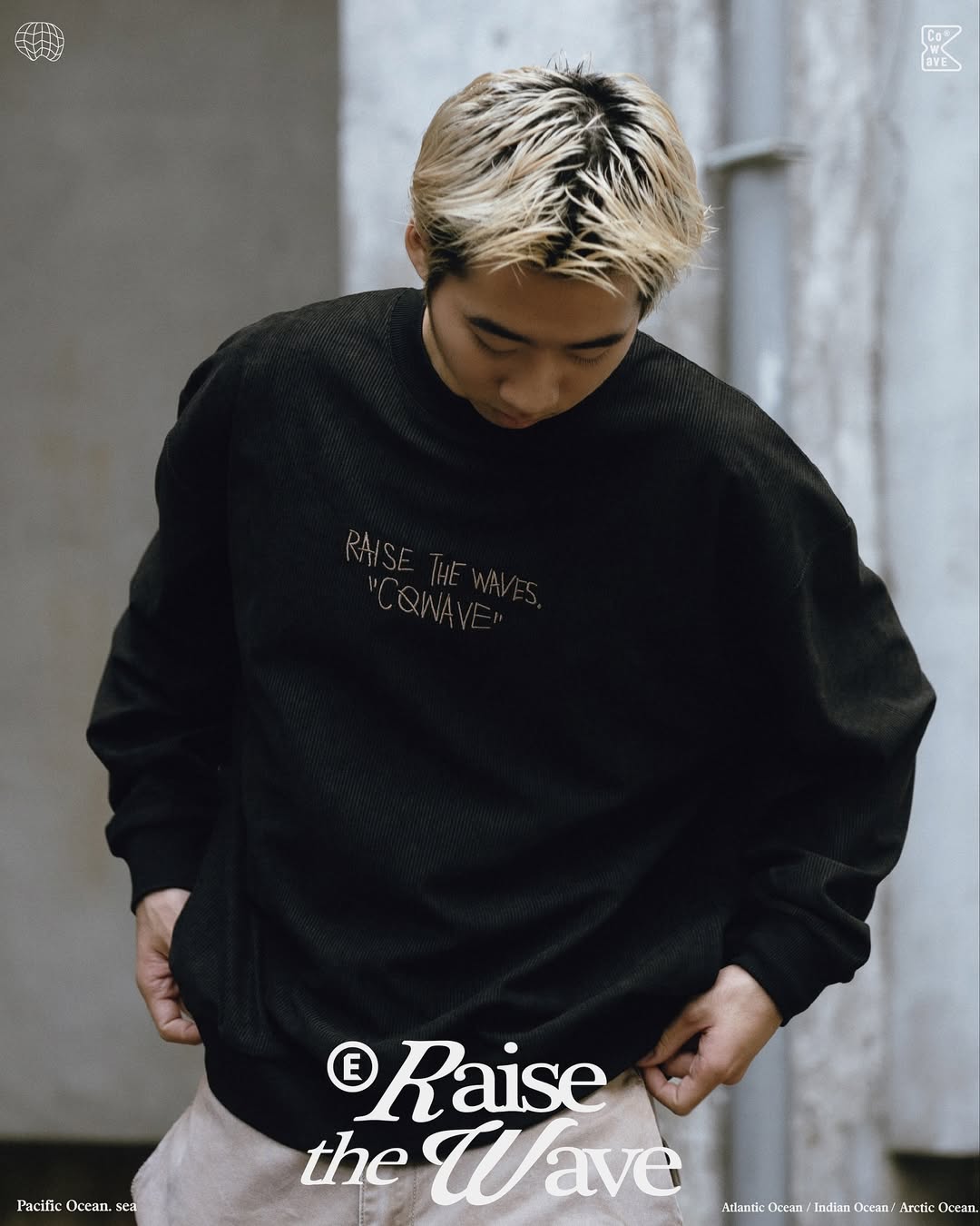 COWAVE 2024 Autumn & Winter Corduroy Sweatshirt