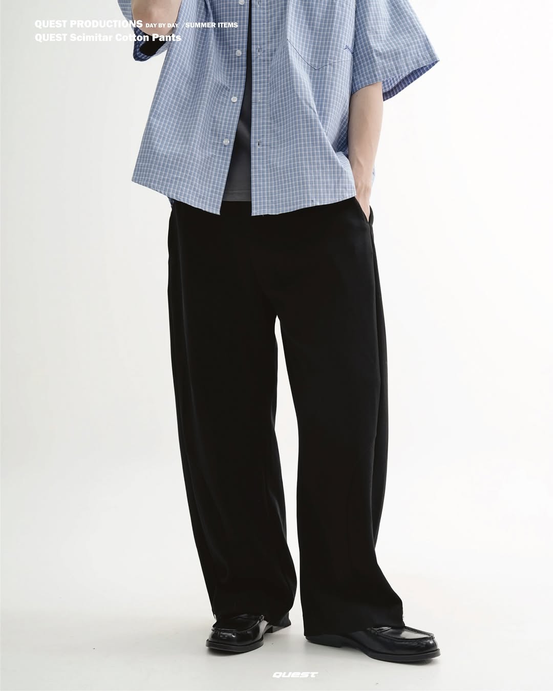 QUEST Scimitar Cotton Pants運動彎刀褲