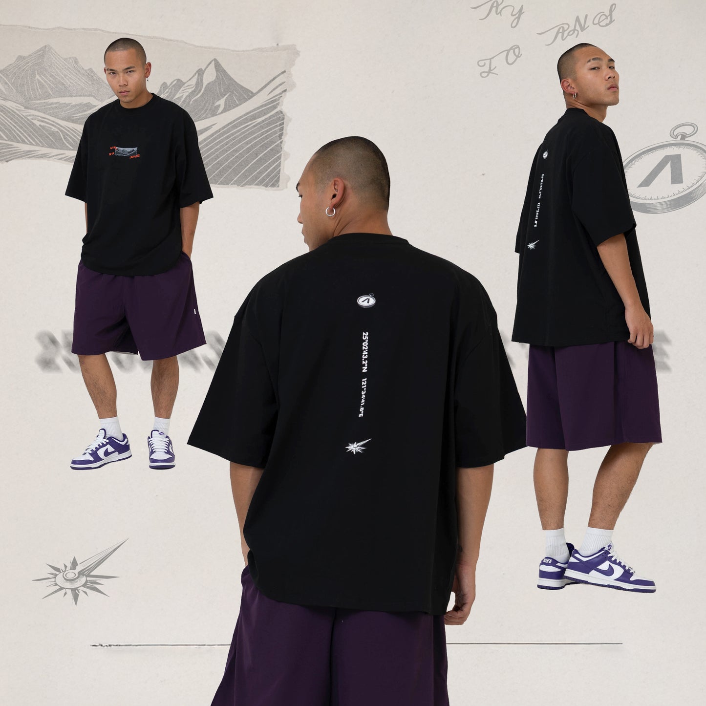 ANST "WAY TO ANST" GRAPHIC CONCEPT TEE 882518